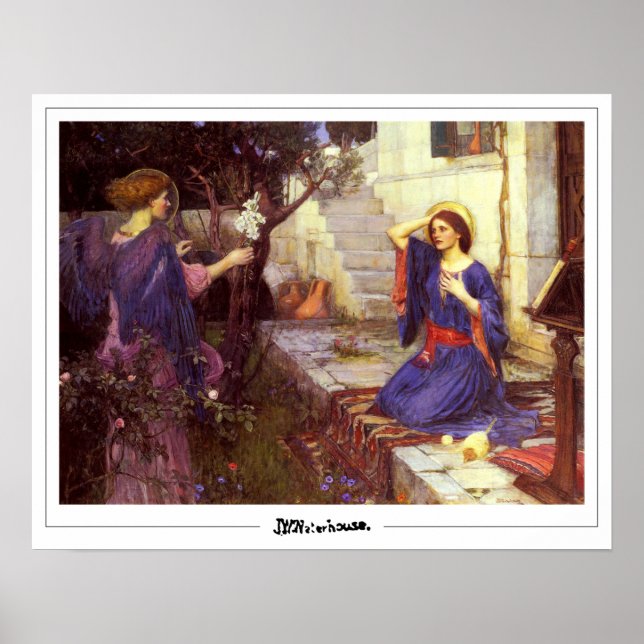John William Waterhouse Zedign Art Poster #13 (Vorne)