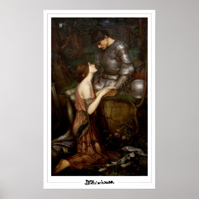 John William Waterhouse Zedign Art Poster #2 (Vorne)