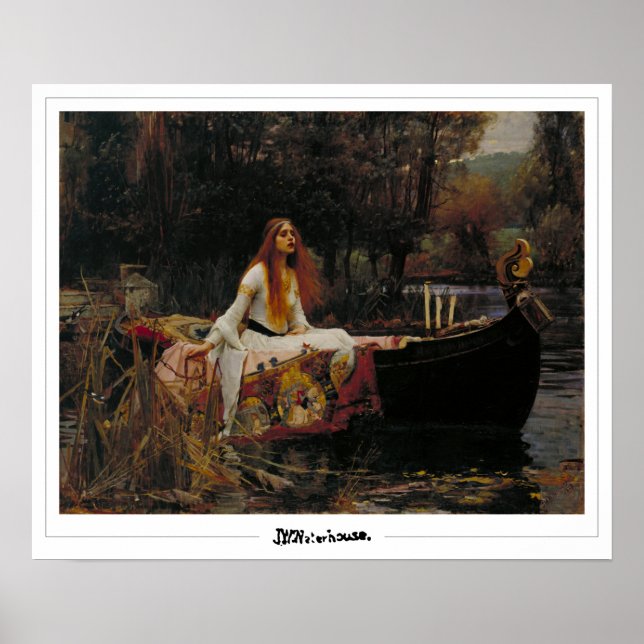 John William Waterhouse Zedign Art Poster #3 (Vorne)