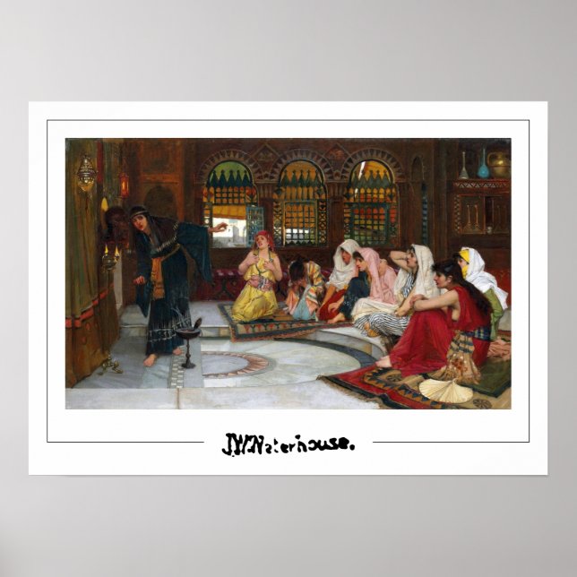 John William Waterhouse Zedign Poster d'art #45 (Devant)