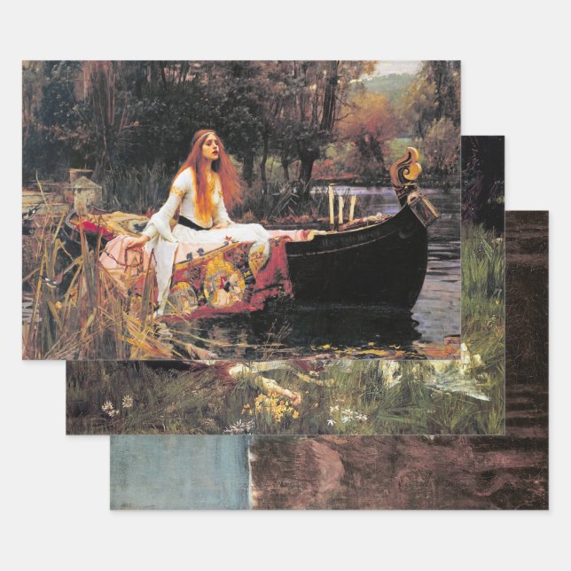 John Williams Waterhouse Pre Raphaelite Geschenkpapier Set (Set)