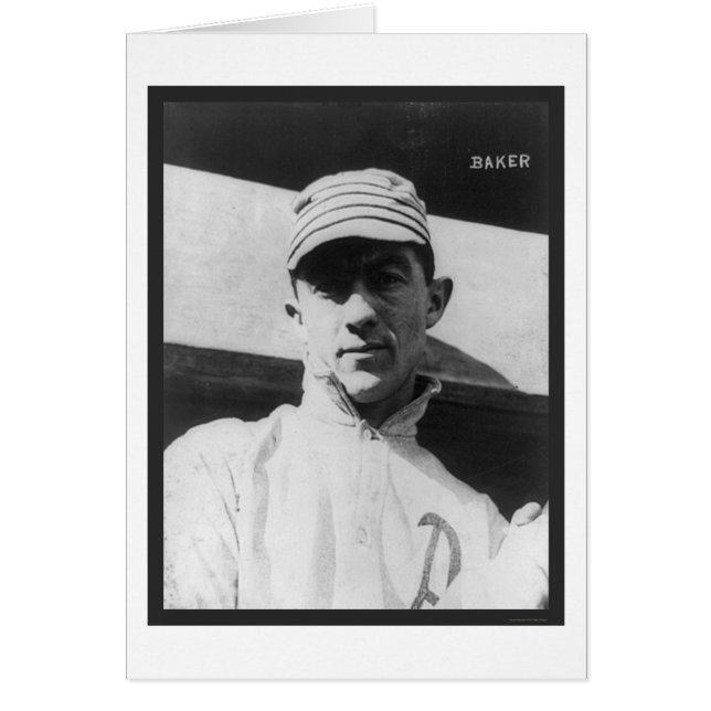 John (Zuhause Run) Baker Athletics Baseball 1914 (Vorne)