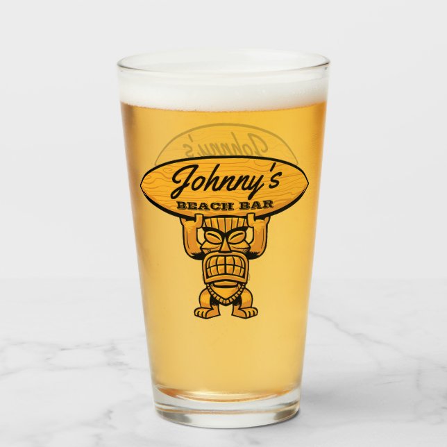 Johnny Beach Bar Glass Glas (Vorne (Gefüllt))
