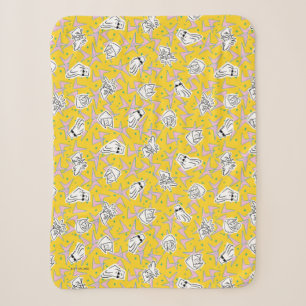 Johnny Bravo Characters Pattern Sherpadecke
