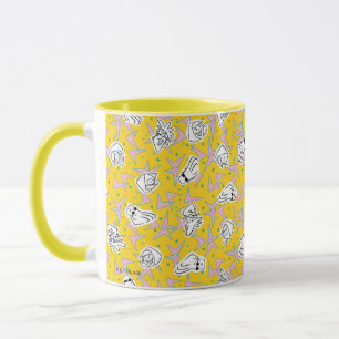 Johnny Bravo Characters Pattern Tasse
