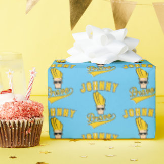 Johnny Bravo Collegiate Graphic Geschenkpapier