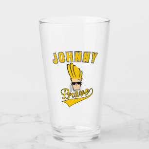 Johnny Bravo Collegiate Graphic Glas
