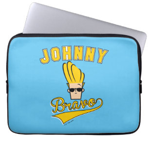 Johnny Bravo Collegiate Graphic Laptopschutzhülle