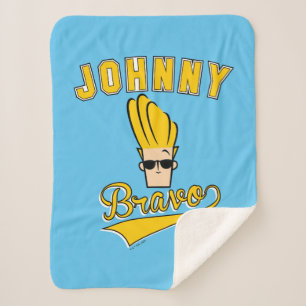 Johnny Bravo Collegiate Graphic Sherpadecke