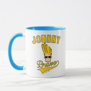 Johnny Bravo Collegiate Graphic Tasse