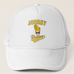 Johnny Bravo Collegiate Graphic Truckerkappe