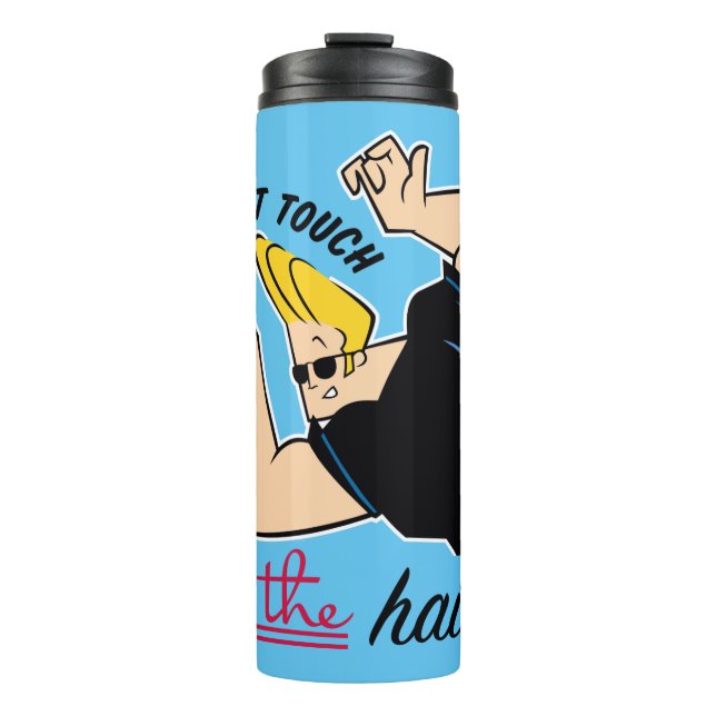 Johnny Bravo Comb - Don't Touch The Hair! Thermosbecher (Vorderseite)