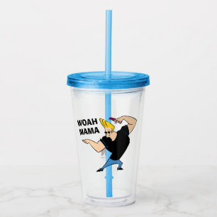 Johnny Bravo Combing Hair Acryltrinkbecher