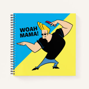 Johnny Bravo Combing Hair Notizbuch