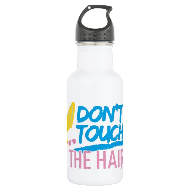 Johnny Bravo - Don't Touch The Hair Graphic Edelstahlflasche (Vorderseite)