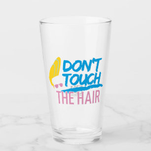 Johnny Bravo - Don't Touch The Hair Graphic Glas