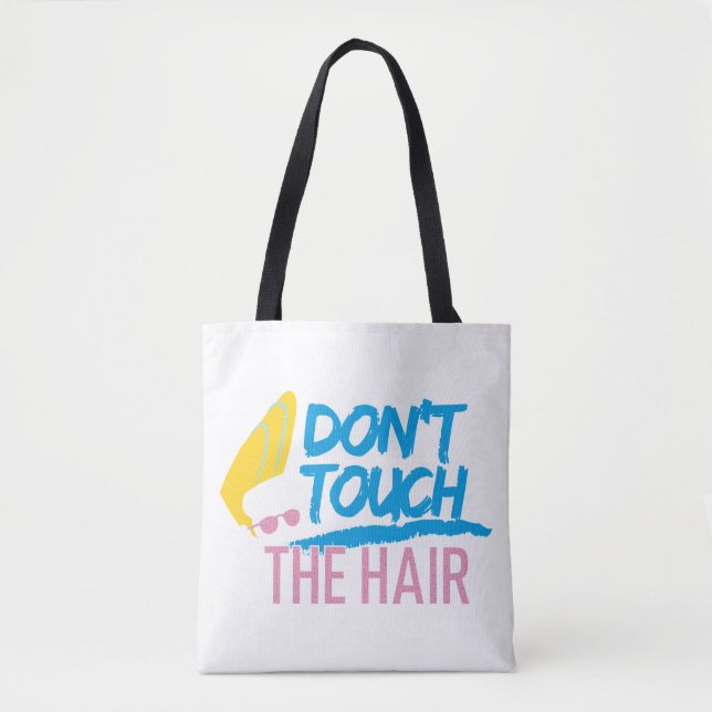 Johnny Bravo - Don't Touch The Hair Graphic Tasche (Vorderseite)