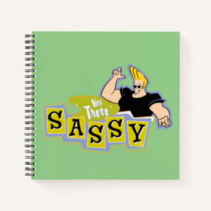 Johnny Bravo - Hey Da Sassy Notizbuch