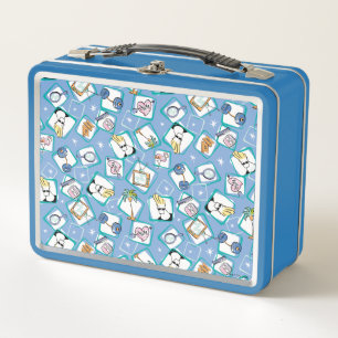 Johnny Bravo Icon Pattern Metall Brotdose
