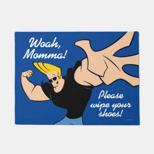 Johnny Bravo Iconic Pose Fußmatte