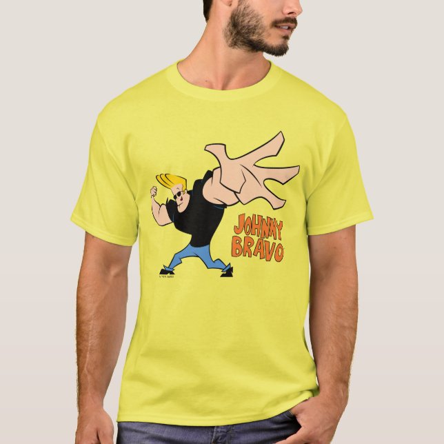 Johnny Bravo Iconic Pose T-Shirt (Vorderseite)