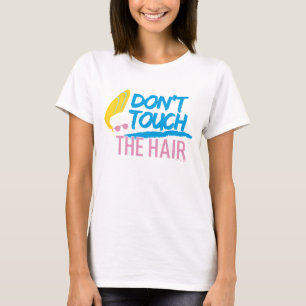 Johnny Bravo - Keine Touch der Haargrafik T-Shirt