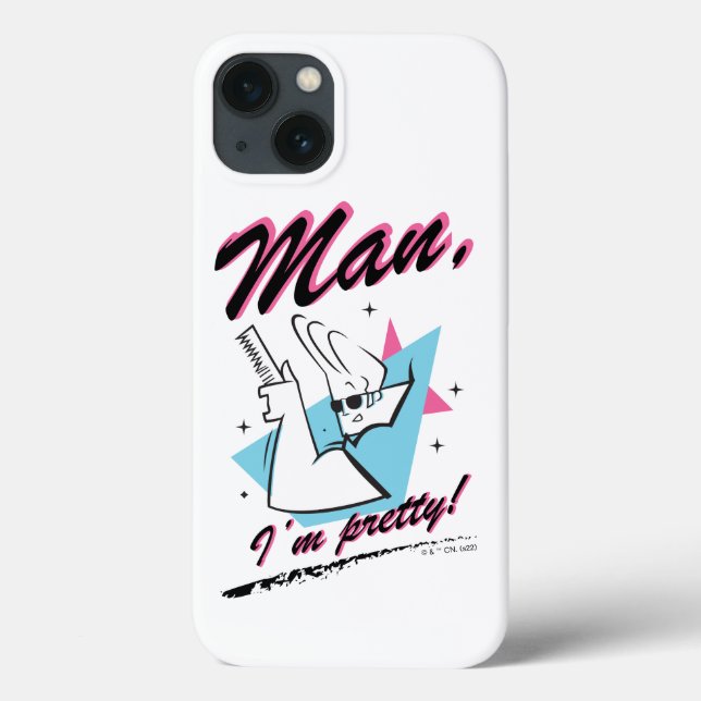 Johnny Bravo - Man I'm Pretty Retro Graphic Case-Mate iPhone Hülle (Rückseite)