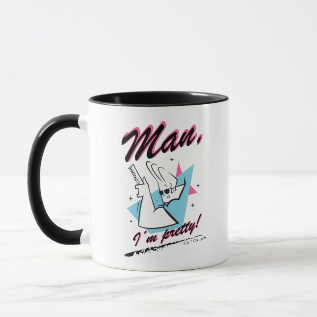 Johnny Bravo - Man I'm Pretty Retro Graphic Tasse (Links)