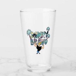Johnny Bravo Palm Tree Name Glas