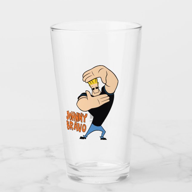 Johnny Bravo Picture Frame Pose Glas (Vorderseite)