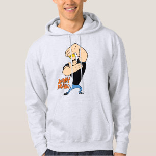 Johnny Bravo Picture Frame Pose Hoodie