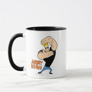 Johnny Bravo Picture Frame Pose Tasse