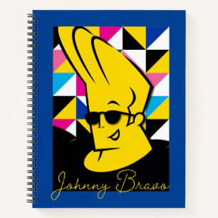Johnny Bravo Pop Art Graphic Notizbuch