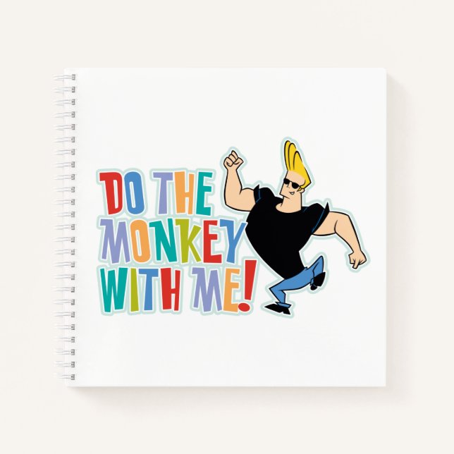 Johnny Bravo - Tu den Affen mit mir! Notizbuch (Vorderseite)