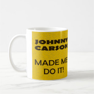 Johnny Carson est une tasse de plaisanterie pour l