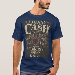 Johnny Cash Original Country Rock and Roll lustig T-Shirt