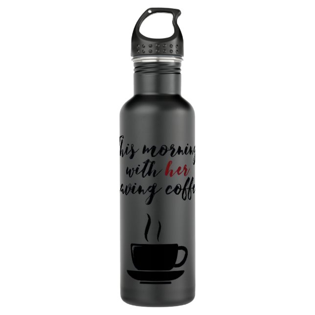Johnny Cash Quote Edelstahlflasche (Vorderseite)