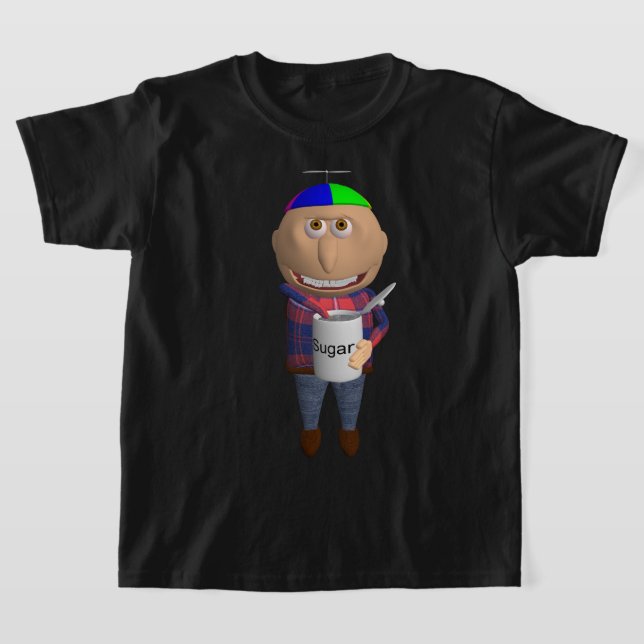 Johnny, der ZuckerT-Shirt - Jugend isst T-Shirt (Ablage )