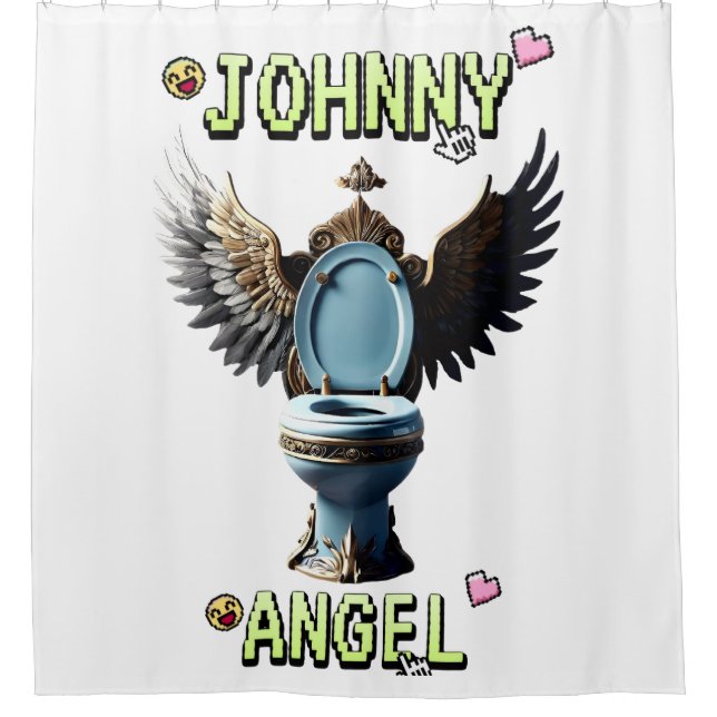 JOHNNY ENGEL DUSCHVORHANG (Vorderseite)