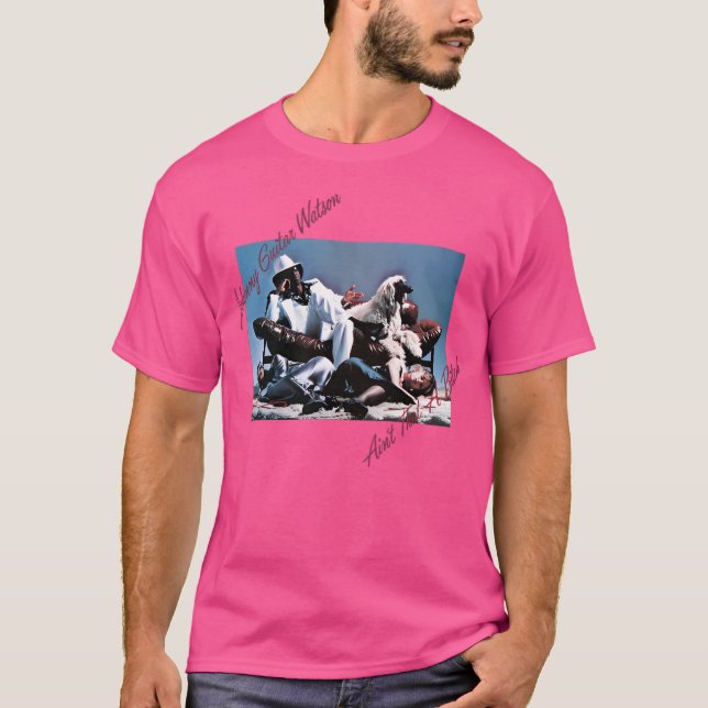 Johnny Guitar Watson70er Rhythm and Blues T-Shirt (Vorderseite)