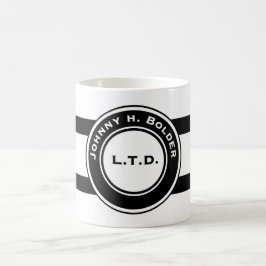Johnny H. Bolder 11 Unze. Keramik-Kaffee-Tasse Kaffeetasse