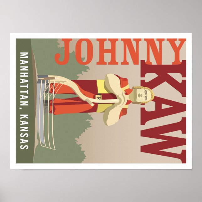 Johnny Kaw - 16x12 Poster (Vorne)