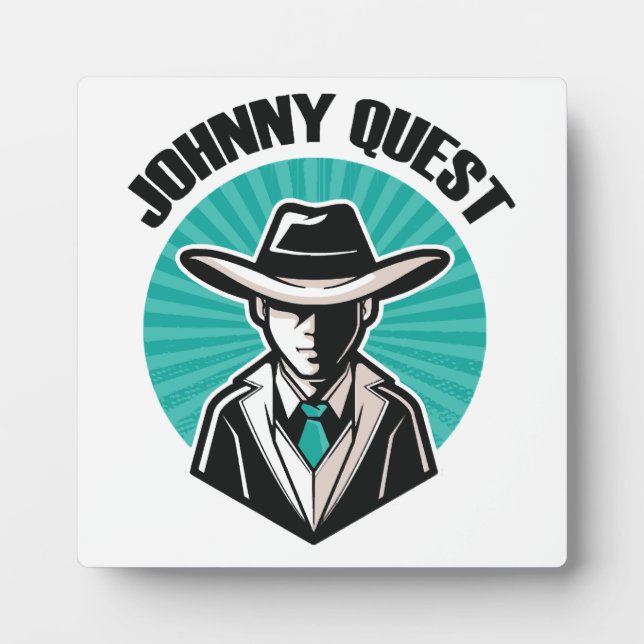 Johnny Quest Fotoplatte (Vorderseite)