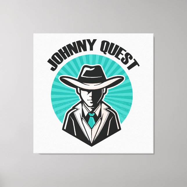 Johnny Quest Leinwanddruck (Vorderseite)