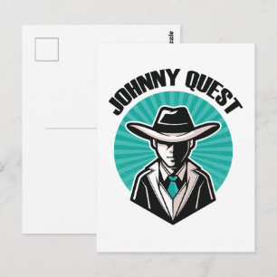 Johnny Quest Postkarte
