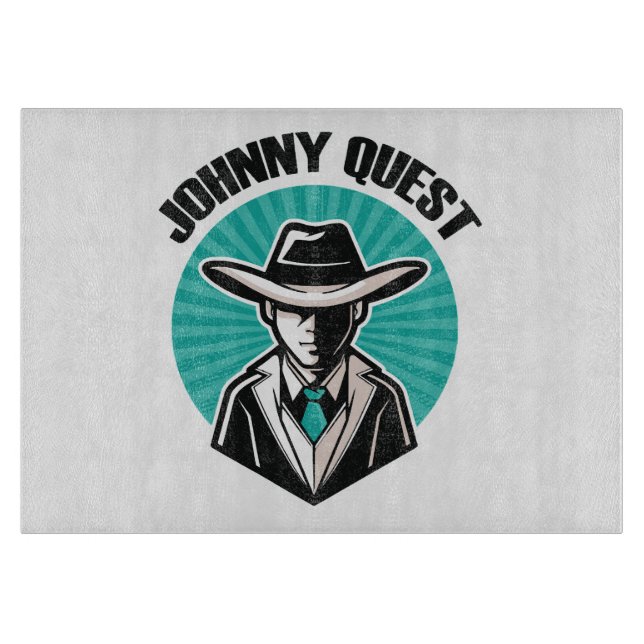 Johnny Quest Schneidebrett (Vorderseite)