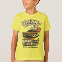 Johnny Roadburn - Retro Burnout Muscle Car