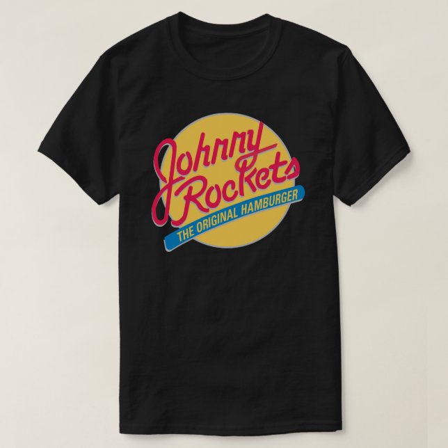 Johnny Rockets Resto Sticker.png T-Shirt (Design vorne)