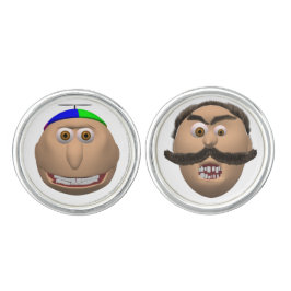 Johnny- und Papa-Manschettenknöpfe Manschettenknöpfe