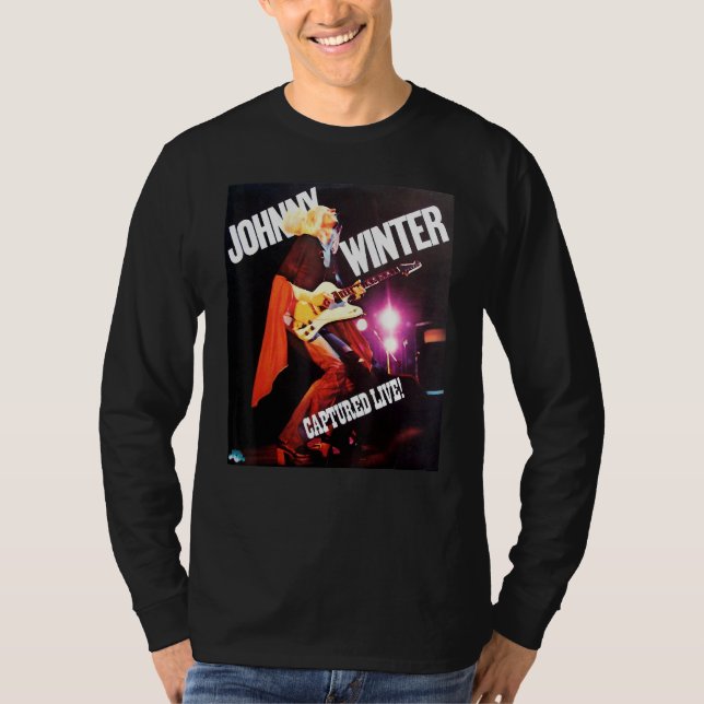 Johnny Winter T-Shirt (Vorderseite)
